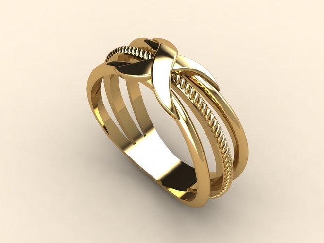 Cross ring 002 3D Print 514964