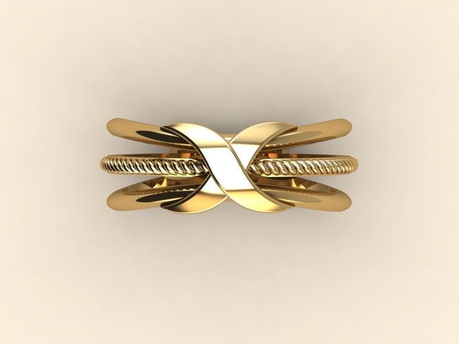 Cross ring 002 3D Print 514965