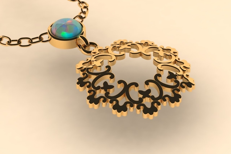 pendant 001 3D Print 514976