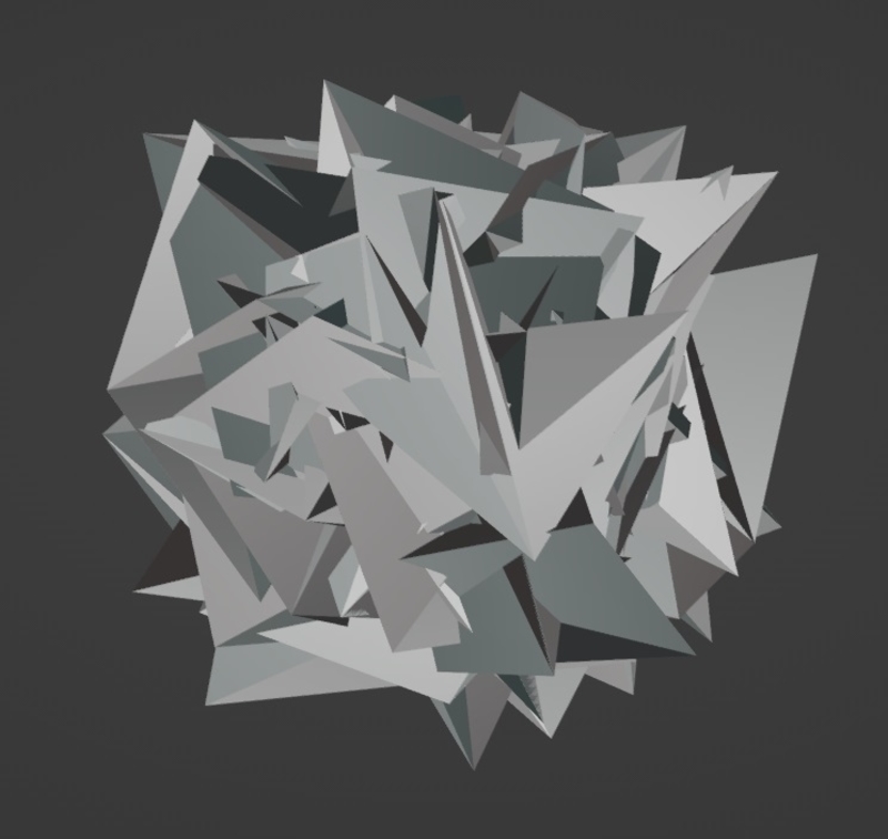 SPHERE RANDOMIZED VERTEXES 2