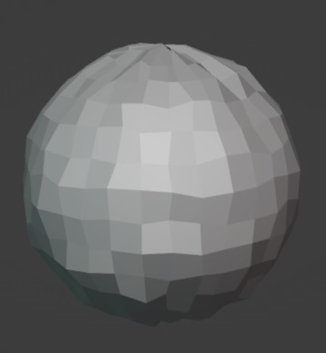 SPHERE RANDOMIZED VERTEXES 0 03 3D Print 514982