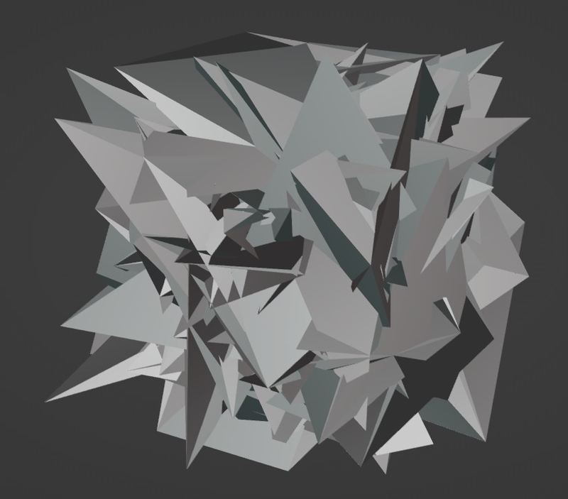 SPHERE RANDOMIZED VERTEXES 4