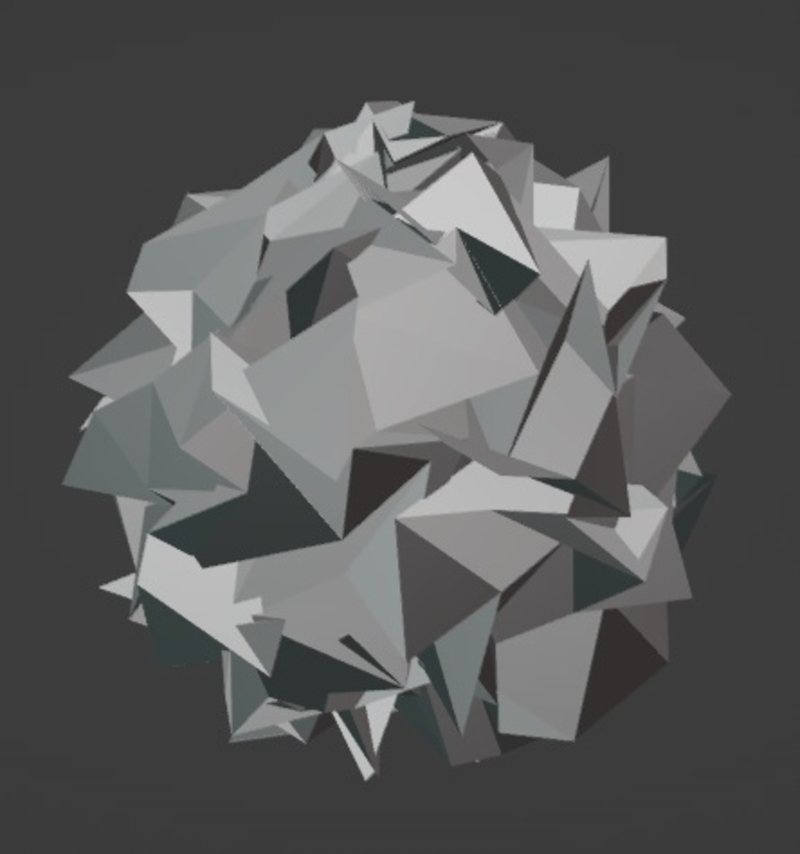 SPHERE RANDOMIZED VERTEXES 0 25