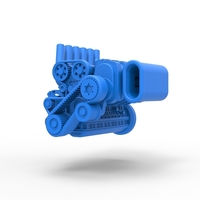 Supercharged straight-six engine Version 2 Scale 1:25 - Thumbnail 2