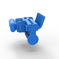Supercharged straight-six engine Version 2 Scale 1:25 - Thumbnail 11