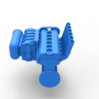 Supercharged straight-six engine Version 2 Scale 1:25 - Thumbnail 13