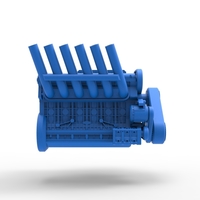 Supercharged straight-six engine Version 2 Scale 1:25 - Thumbnail 15