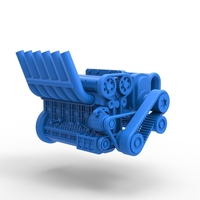 Supercharged straight-six engine Version 2 Scale 1:25 - Thumbnail 16
