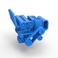 Supercharged straight-six engine Version 2 Scale 1:25 - Thumbnail 18