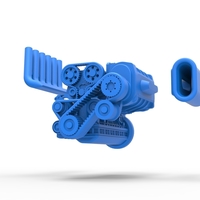 Supercharged straight-six engine Version 2 Scale 1:25 - Thumbnail 20