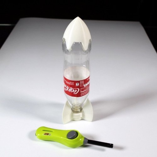 Alcohol Rocket from PET Bottle 3D Print 51508