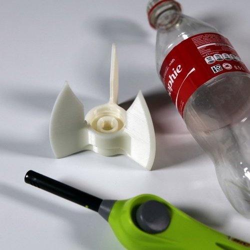 Alcohol Rocket from PET Bottle 3D Print 51510