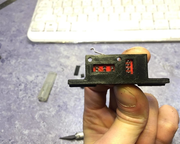 ​Fastening the end switch of the Z axis to the 2020 profile  3D Print 515133