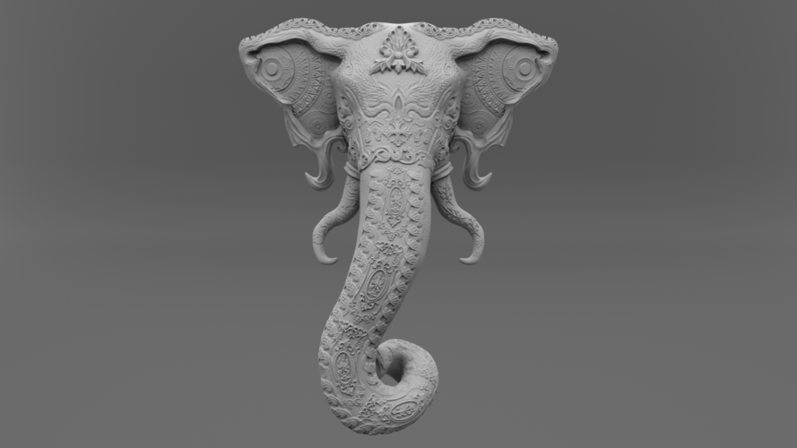 Ganesha - decoration  3D Print 515173