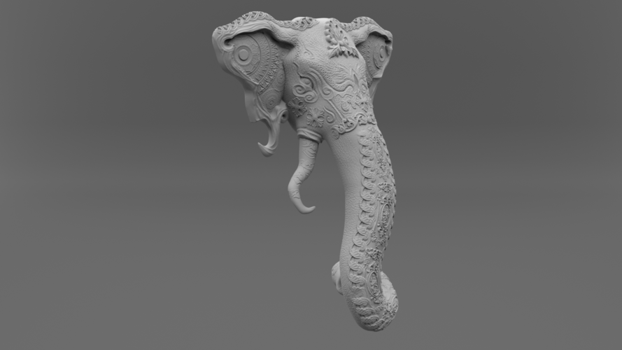Ganesha - decoration  3D Print 515174