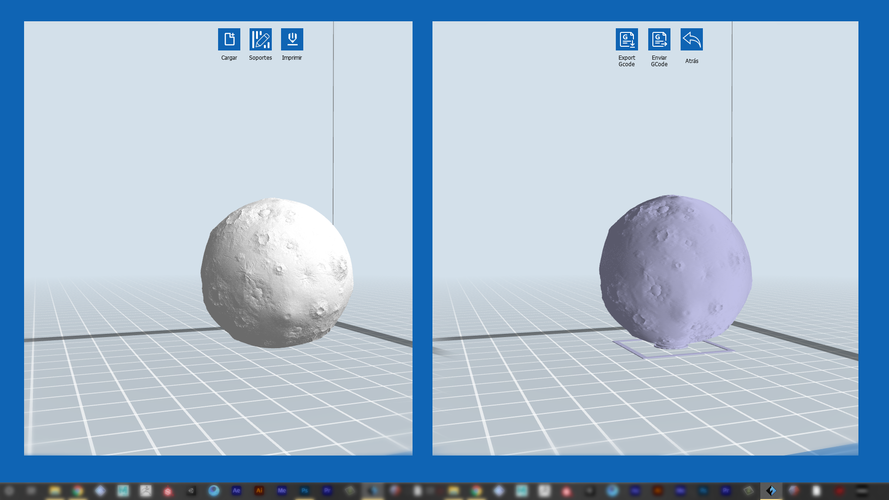 luna - moon 3D Print 515188