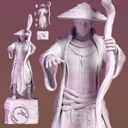 RAIDEN - MORTAL KOMBAT 3D Print 515343