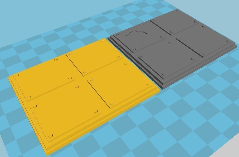 SciFi Terrain Metal Plates