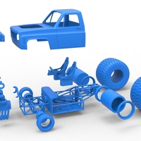 Concept dragster truck Scale 1:25 - Thumbnail 16