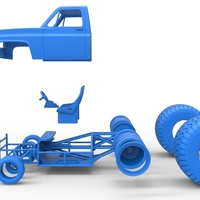 Concept dragster truck Scale 1:25 - Thumbnail 20