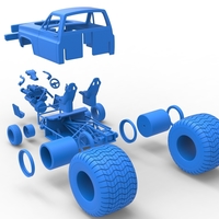 Concept dragster truck Scale 1:25 - Thumbnail 22