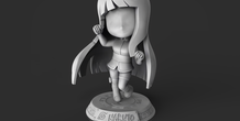 3D file Hinata Hyuga - Naruto - Figure Printable 💬・Design to