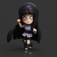 Small Hinata Hyuga - Naruto 3D print model 3D Printing 515449