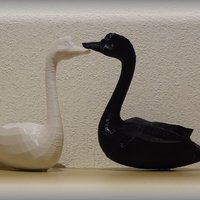 Small Swan 3D Printing 51553