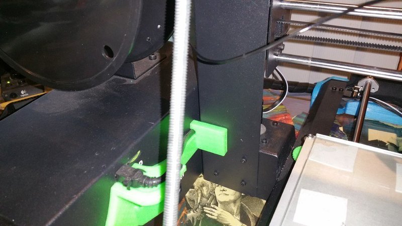 Duplicator i3 USB cord strain relief