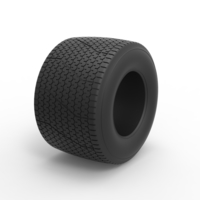 Dirt Sprint racing tire 21 Scale 1:25 - Thumbnail 2