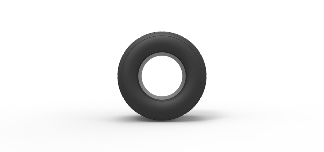 Dirt Sprint racing tire 21 Scale 1:25 3D Print 515721