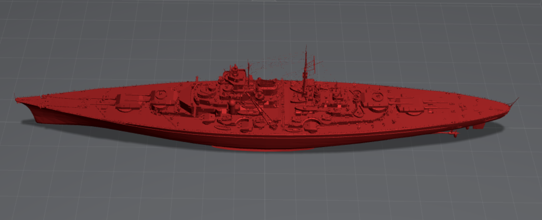 Battleship Bismark 3D Print 515726