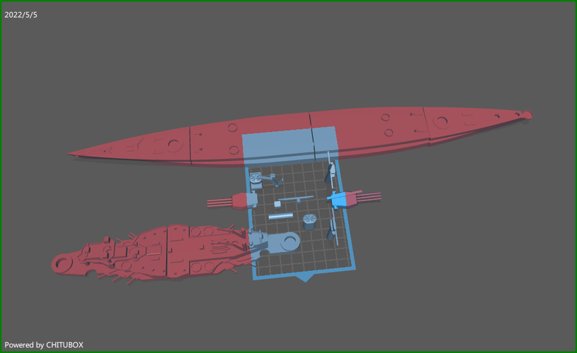 Battleship vermont 3D Print 515735