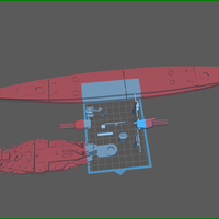 Small Battleship vermont 3D Printing 515735