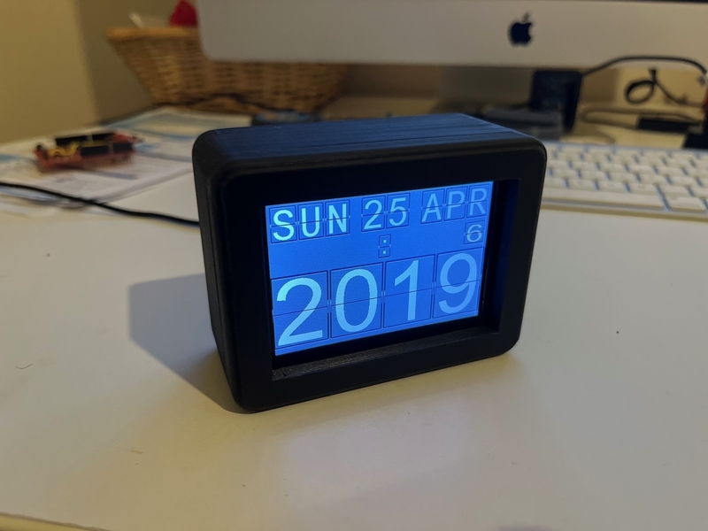 Arduino Flip Clock