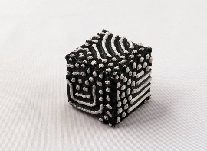 Reaction-Diffusion Cube 3D Print 51590