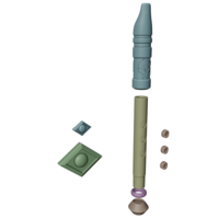 Purah Flute and small accessories - Thumbnail 12