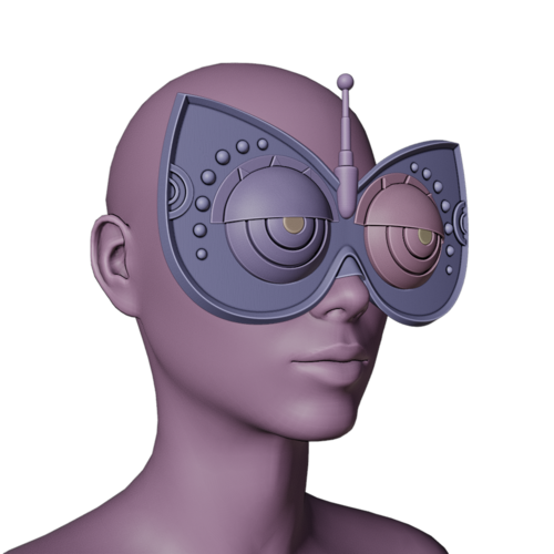 Purah Owl Visor 3D Print 515942