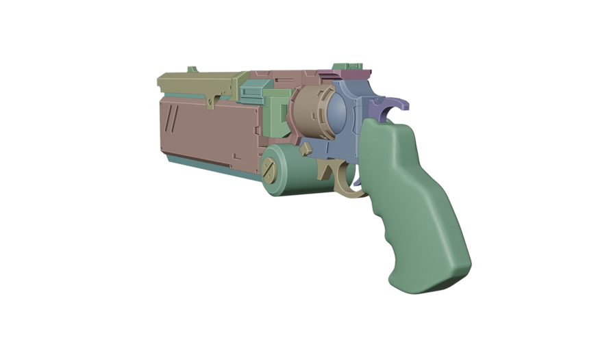 Trigun The Stampede Vash Revolver 3D Print 516001