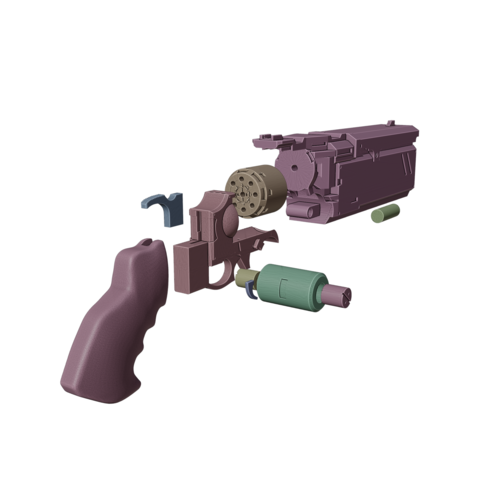 Trigun The Stampede Vash Revolver 3D Print 516006