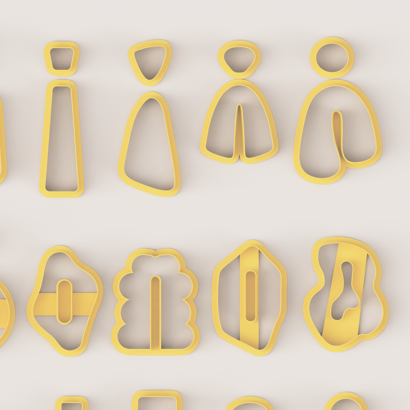 BOHO SUPER SET POLYMER CLAY CUTTER