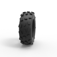 Offroad tire 61 Scale 1:25 - Thumbnail 3