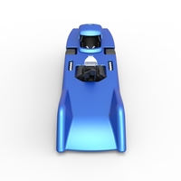 Front engine old school dragster with shell Version 6 Scale 1:25 - Thumbnail 7