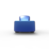 Front engine old school dragster with shell Version 6 Scale 1:25 - Thumbnail 15