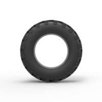 Offroad tire 62 Scale 1:25 - Thumbnail 5