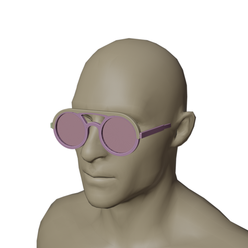 Ballistics SunGlasses 3D Print 516086