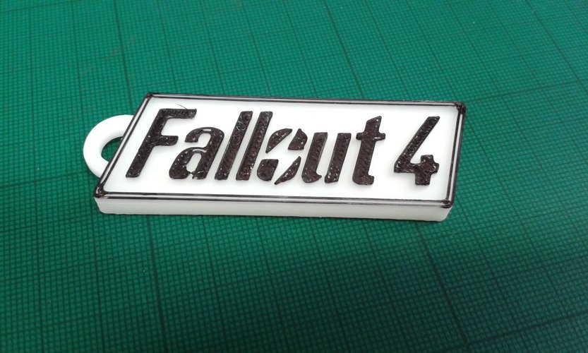 Fallout 4 Keytag 3D Print 51609