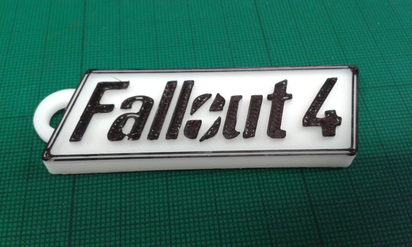 Fallout 4 Keytag 3D Print 51610