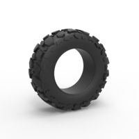 Offroad tire 63 Scale 1:25 - Thumbnail 1