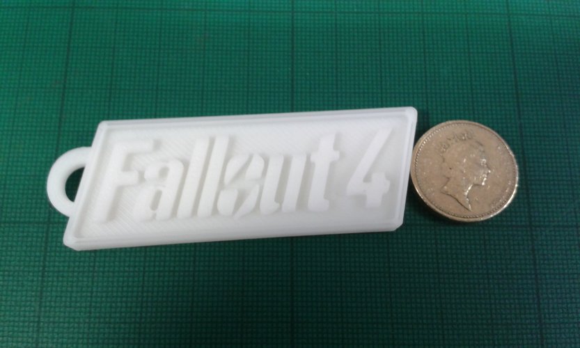 Fallout 4 Keytag 3D Print 51611